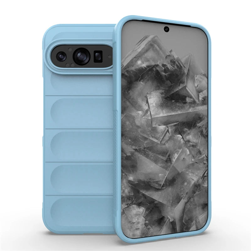 FlexArmor Silicone  Pixel 9 Shockproof & Camera Protection Case