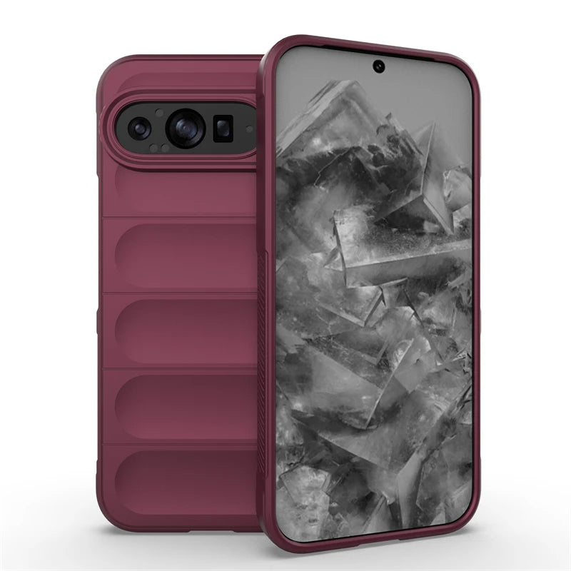 FlexArmor Silicone  Pixel 9 Shockproof & Camera Protection Case