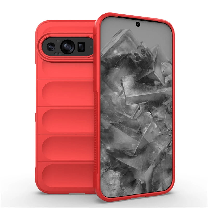 FlexArmor Silicone  Pixel 9 Shockproof & Camera Protection Case