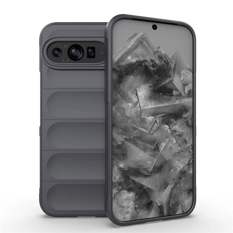 FlexArmor Silicone  Pixel 9 Shockproof & Camera Protection Case