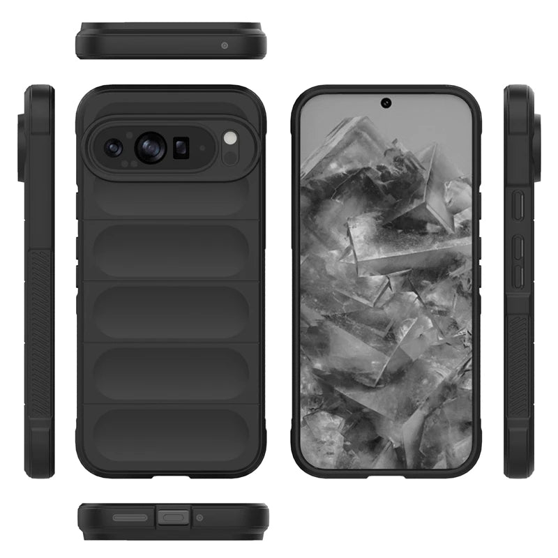 FlexArmor Silicone  Pixel 9 Shockproof & Camera Protection Case