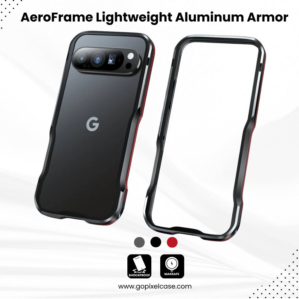 AeroFrame Pixel – Lightweight Aluminum Armor Case