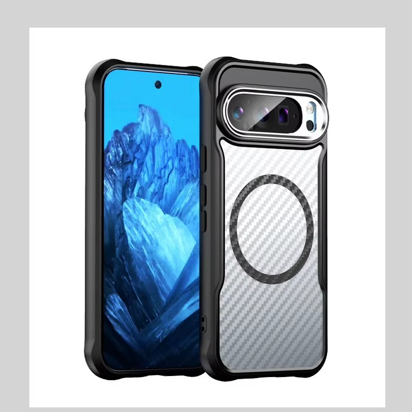 MagCarbon Pixel 9 – Magnetic Magsafe Carbon Fiber Case