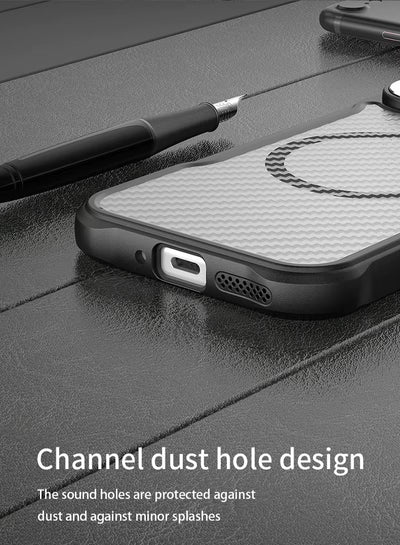 MagCarbon Pixel 9 – Magnetic Magsafe Carbon Fiber Case