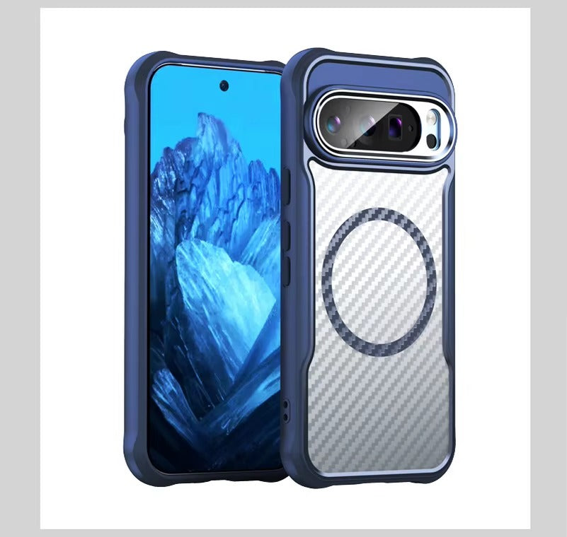 MagCarbon Pixel 9 – Magnetic Magsafe Carbon Fiber Case
