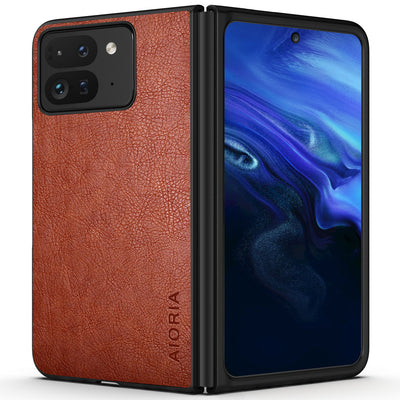 PrimeLeather Business Pixel 9 Pro Fold  Anti-Scratch & Camera Protection Case