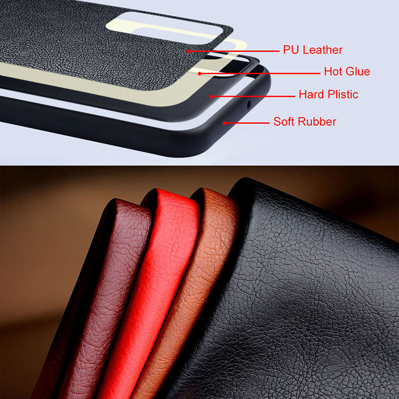 PrimeLeather Business Pixel 9 Pro Fold  Anti-Scratch & Camera Protection Case