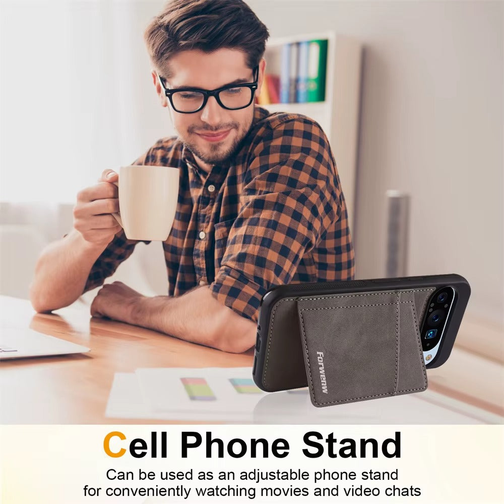 RetroGrip™ Wallet Leather Case for Google Pixel Series