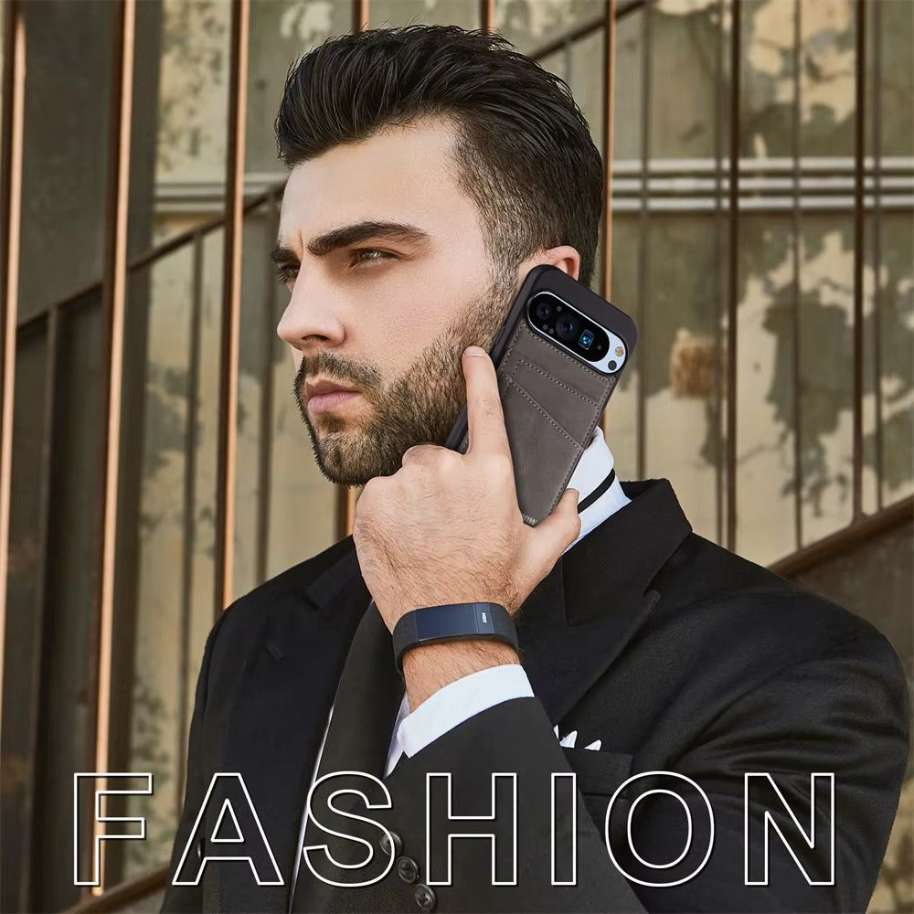 RetroGrip™ Wallet Leather Case for Google Pixel Series
