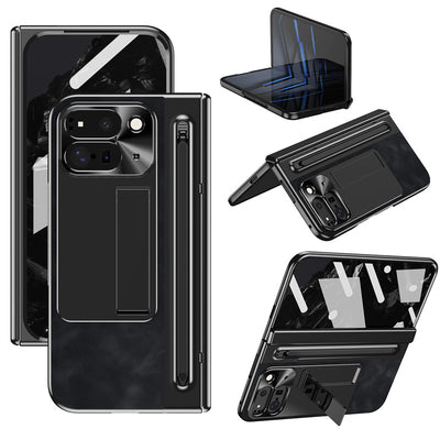 StylusGuard Pixel 9 Pro Fold Hinge Protection leather Bracket Mode