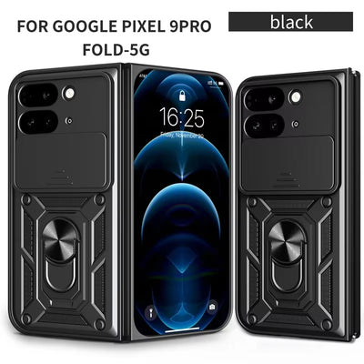 TitanRing Pixel Fold – Armor Shockproof Magnetic Stand Case